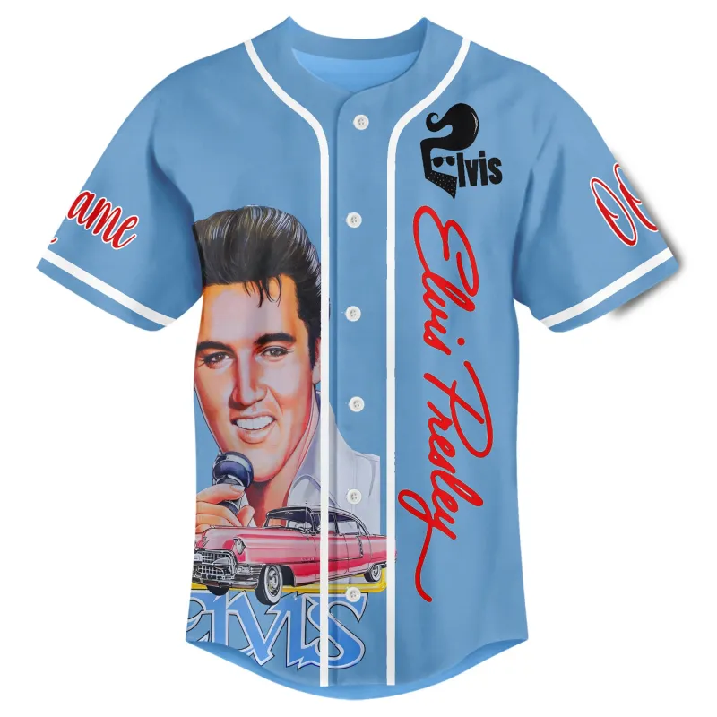 Premium Elvis Presley Custom Jersey Lhc Idea Fanatic