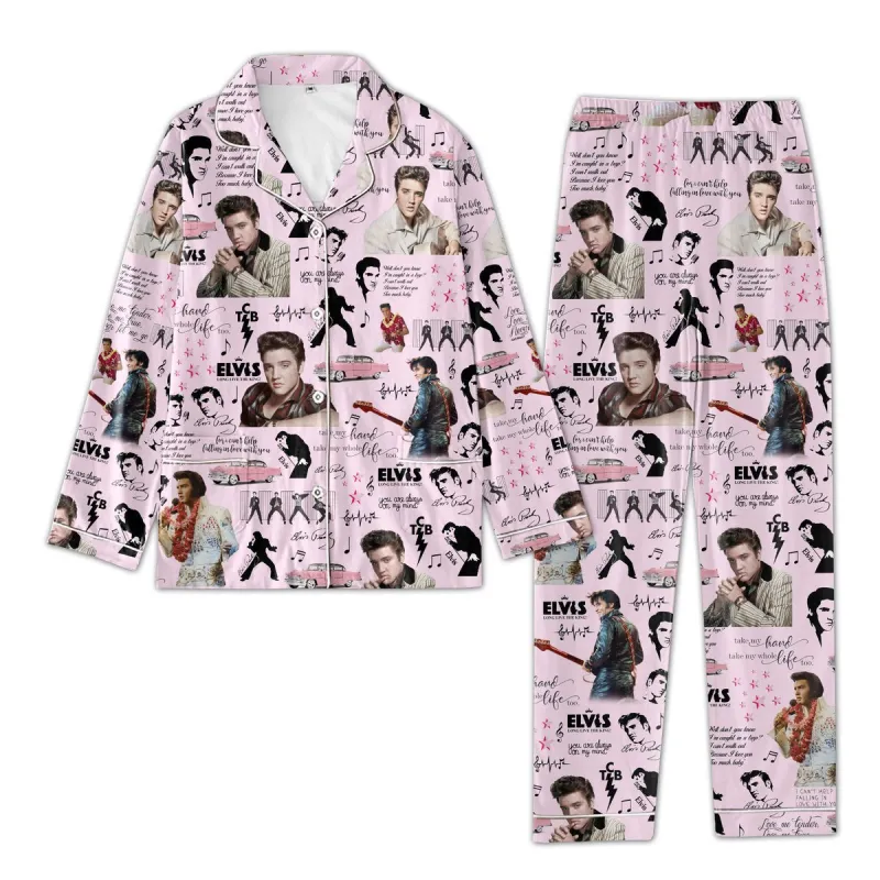 Premium Elvis Presley Pajamas La Idea Fanatic