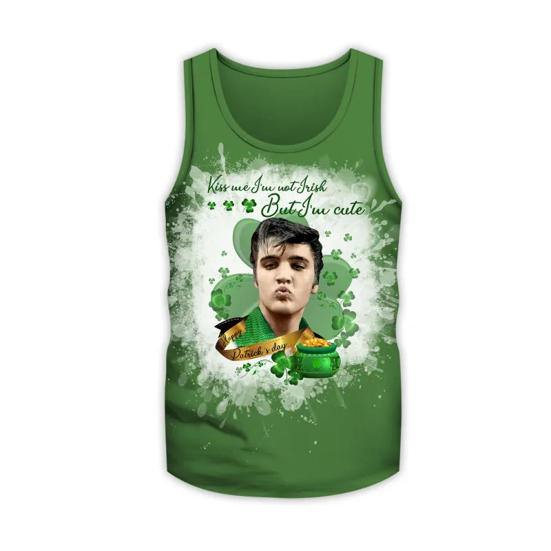 Premium Elvis Presley Patrick'S Day 2D Shirt Tl (2) Idea Fanatic