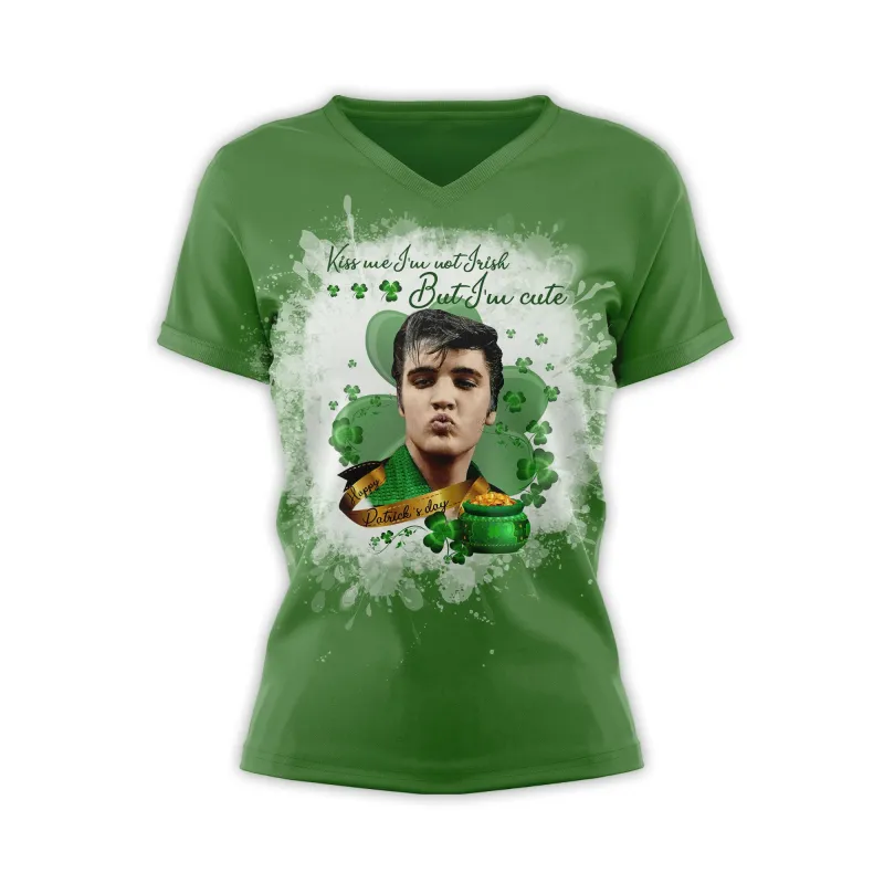 Premium Elvis Presley Patrick'S Day 2D Shirt Tl (2) Idea Fanatic