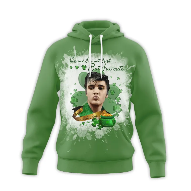 Premium Elvis Presley Patrick'S Day 2D Shirt Tl (2) Idea Fanatic