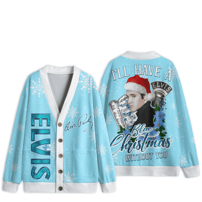 Premium Elvis Presley Cardigan Hl (2) Idea Fanatic