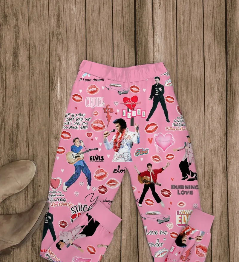 Premium Elvis Presley Valentine Pajamas Set La Idea Fanatic