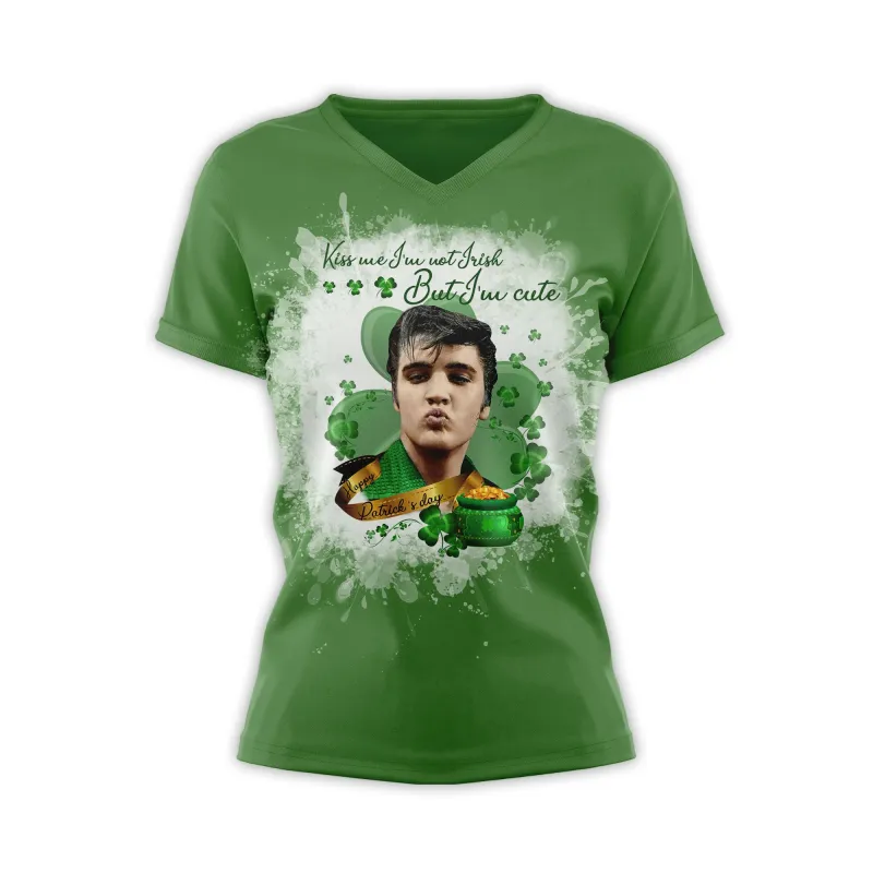 Premium Elvis Presley Patrick'S Day 2D Shirt Tl Idea Fanatic