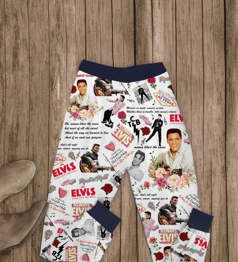 Premium Elvis Presley Pajamas Set La Idea Fanatic