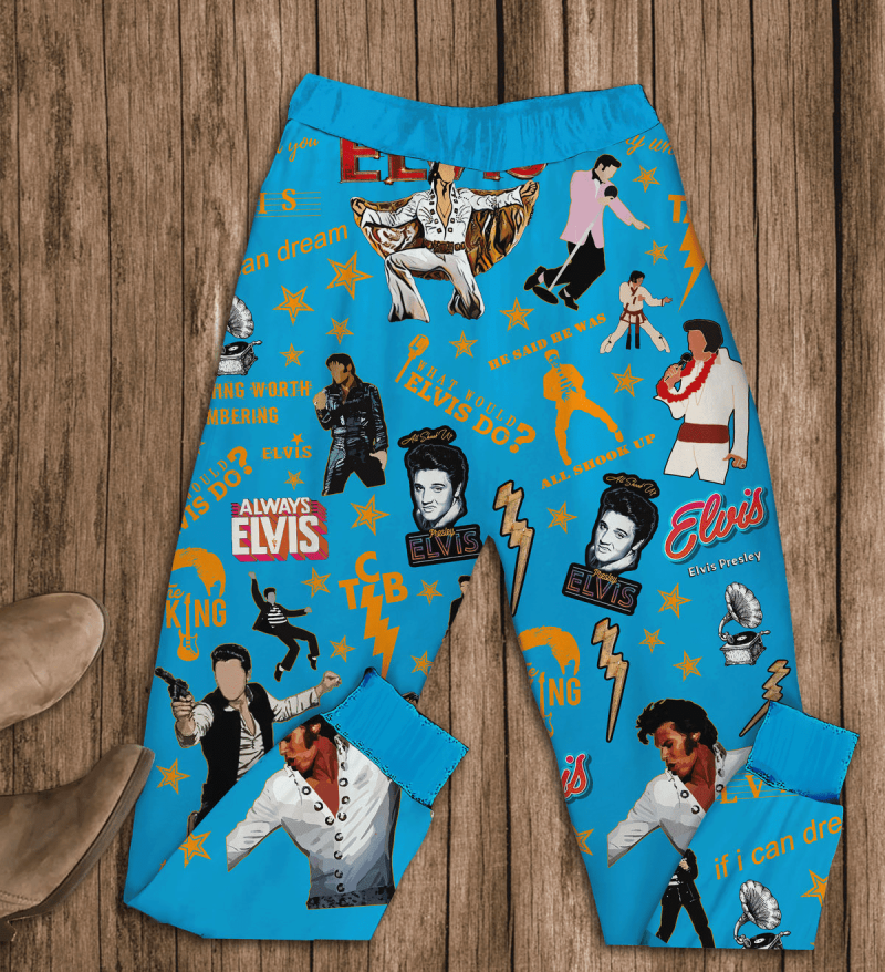 Premium Elvis Presley Pajamas Set Nl (4) Idea Fanatic