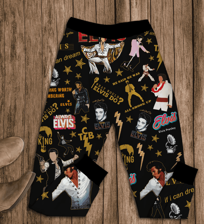 Premium Elvis Presley Pajamas Set Nl (4) Idea Fanatic