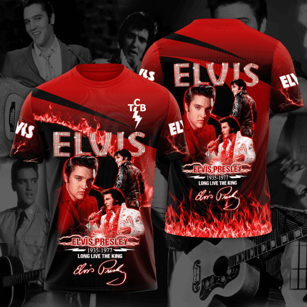 Premium Elvis Presley 3D Shirt Nl Idea Fanatic