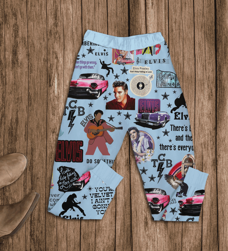 Premium Elvis Presley Pajamas Set Nl (3) Idea Fanatic