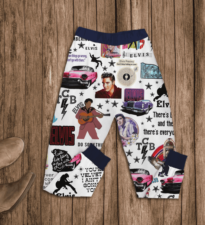 Premium Elvis Presley Pajamas Set Nl (3) Idea Fanatic