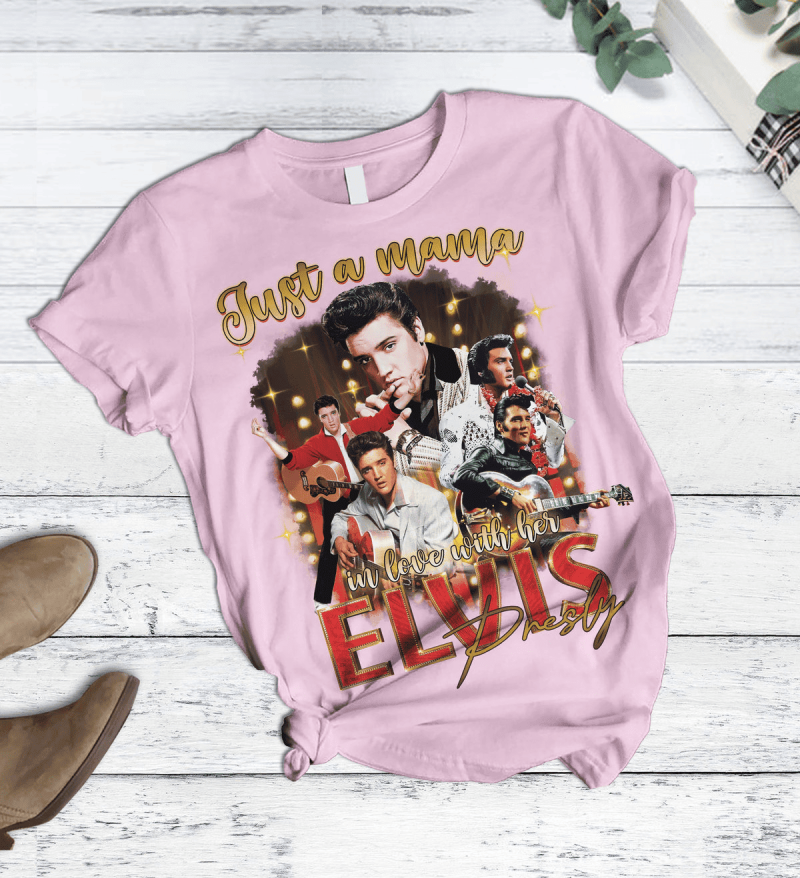 Premium Elvis Presley T-Shirt And Shorts Set Nl (2) Idea Fanatic