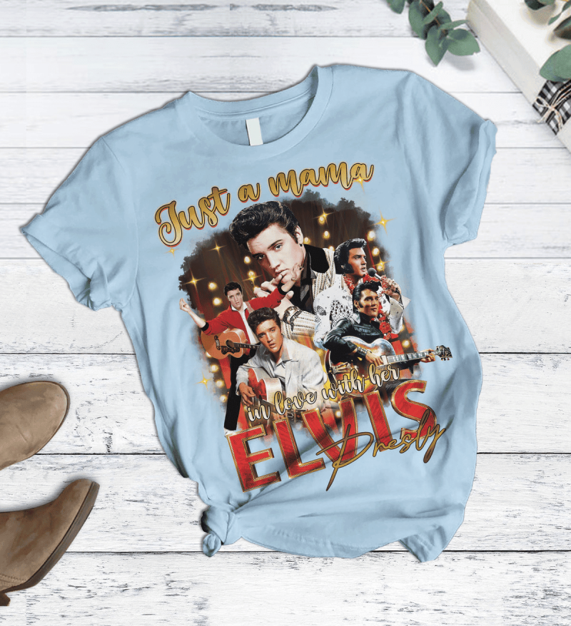 Premium Elvis Presley T-Shirt And Shorts Set Nl (2) Idea Fanatic