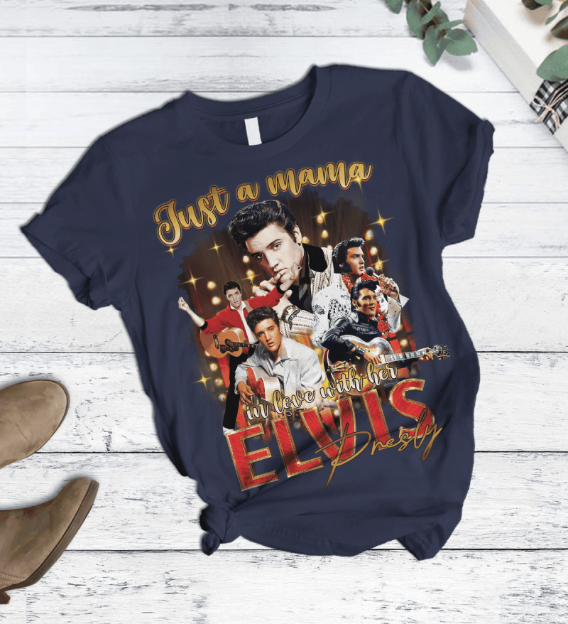 Premium Elvis Presley T-Shirt And Shorts Set Nl (2) Idea Fanatic