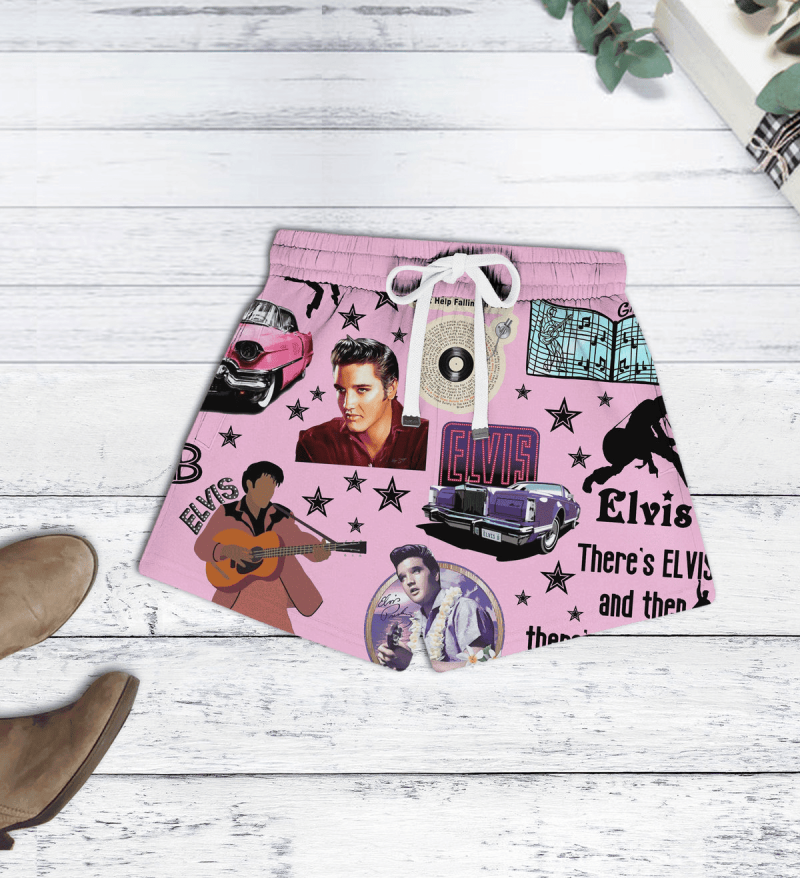 Premium Elvis Presley T-Shirt And Shorts Set Nl (2) Idea Fanatic