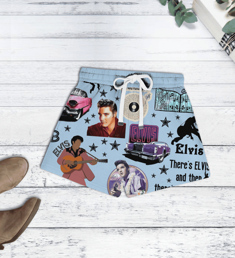 Premium Elvis Presley T-Shirt And Shorts Set Nl (2) Idea Fanatic