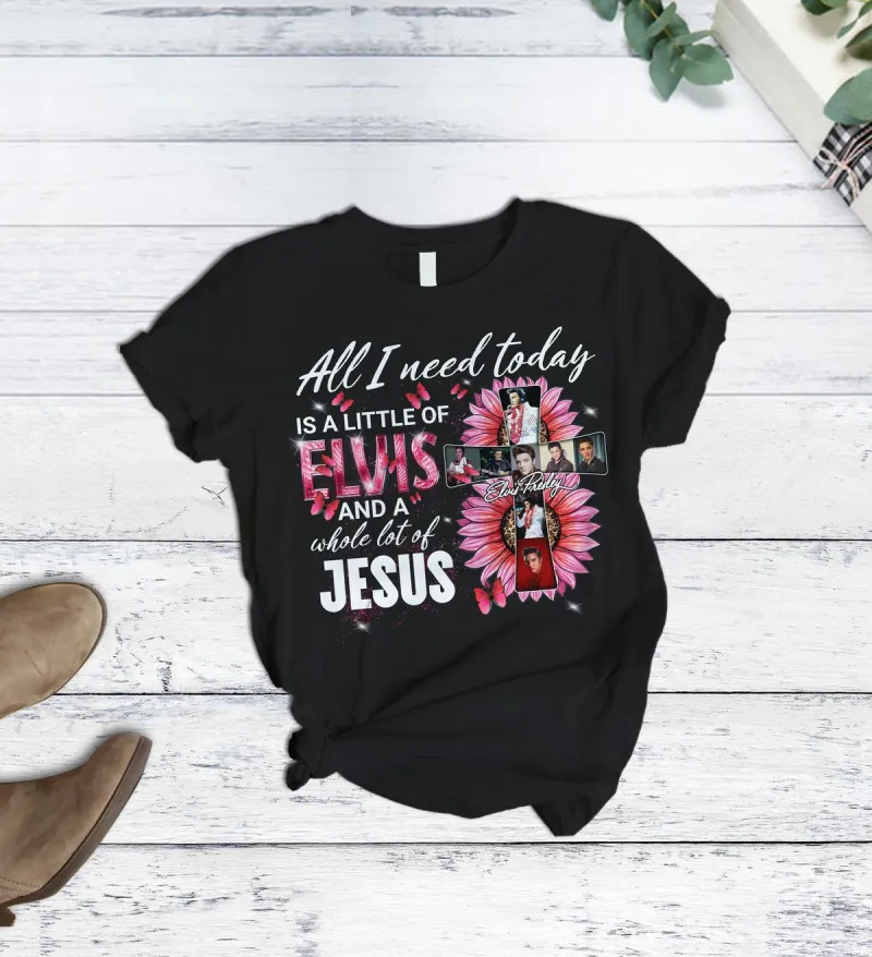 Premium Elvis Presley T-Shirt And Shorts Set Nl Idea Fanatic