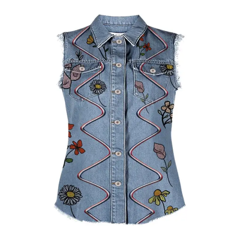 Elvis Presley Denim Vest Mh Idea Fanatic