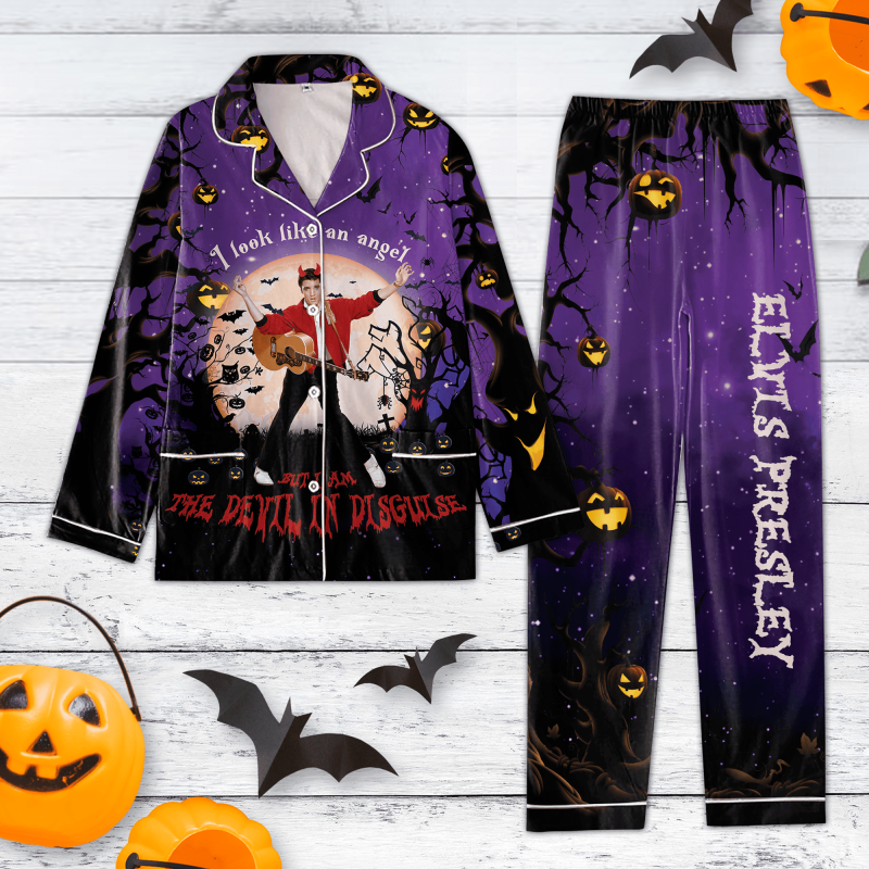 Premium Elvis Presley Halloween Pajamas Nl Idea Fanatic