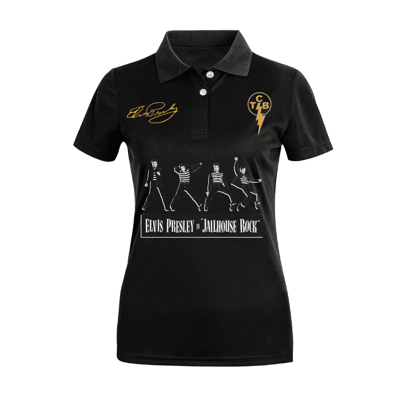 Premium Elvis Presley Combo Polo Shirt And Cap Mh Idea Fanatic