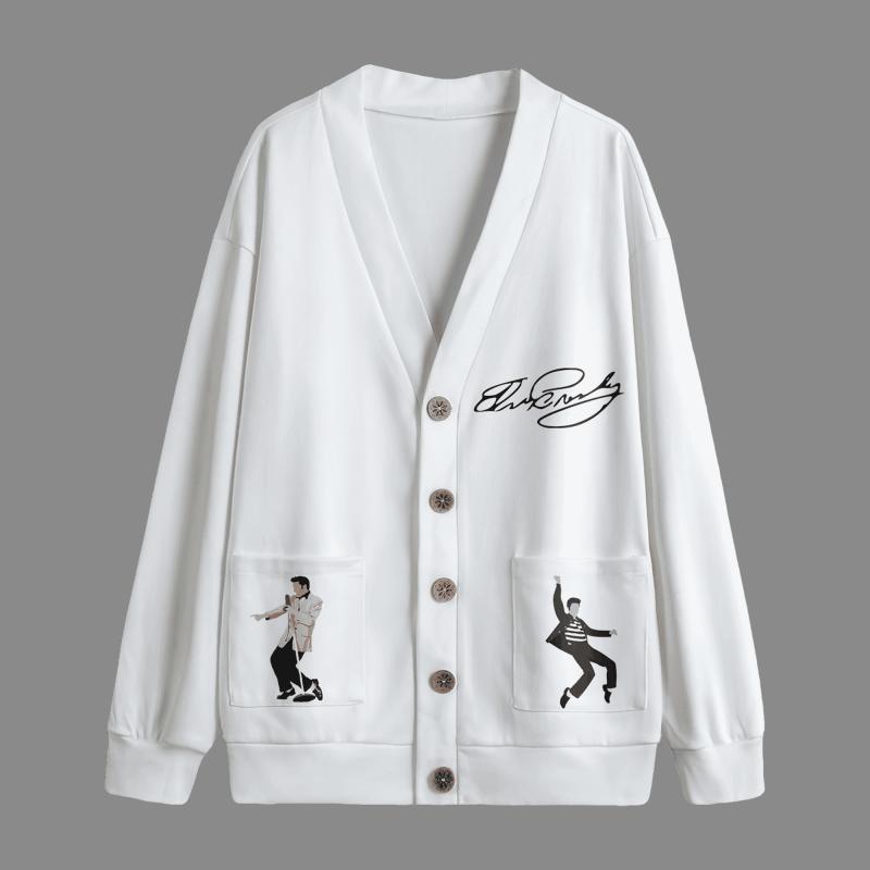 Premium Elvis Presley Cardigan Mh (2) Idea Fanatic