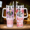 Premium Elvis Presley 40 Oz Tumblondie Band R With Handle Mh Idea Fanatic