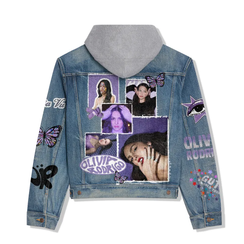 Olivia Rodrigo Hooded Denim Jacket IDF939299 Idea Fanatic