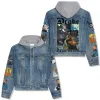 Drake Hooded Denim Jacket IDF939491 Idea Fanatic