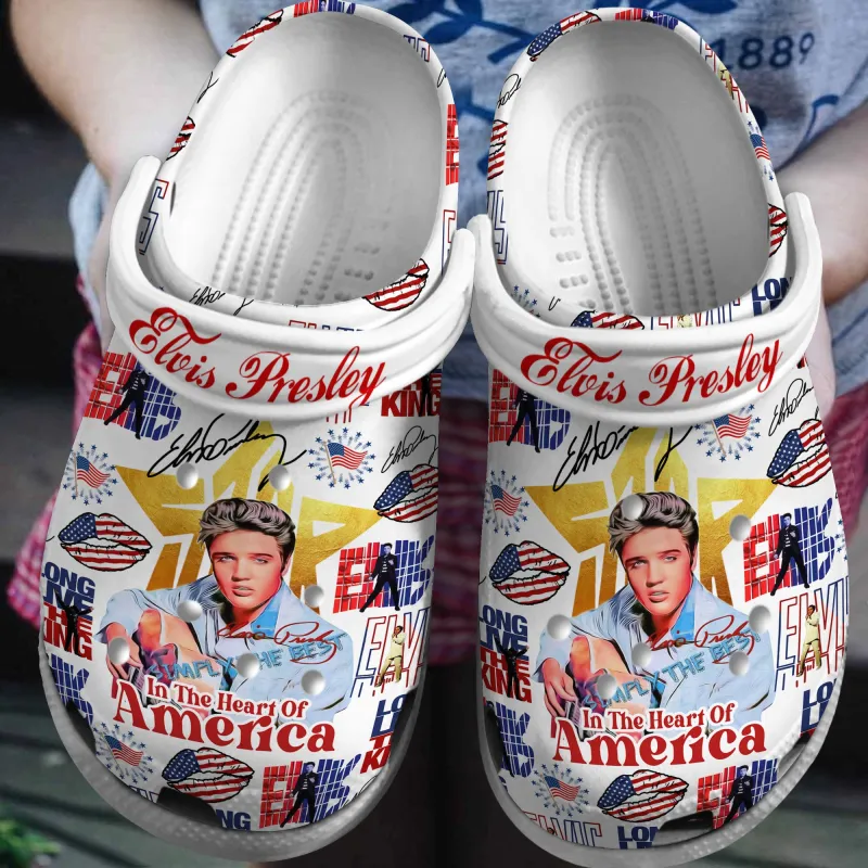 Premium Elvis Presley Clogs Tt Idea Fanatic