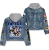 Drake Drawstring Hooded Denim Jacket IDF940153 Idea Fanatic