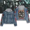 Slipknot Hooded Denim Jacket IDF940395 Idea Fanatic