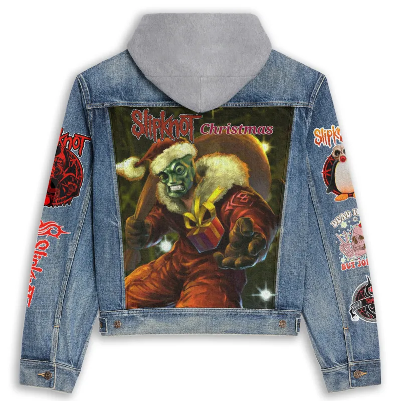 Slipknot Hooded Denim Jacket IDF940478 Idea Fanatic