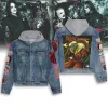 Slipknot Hooded Denim Jacket IDF940478 Idea Fanatic