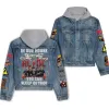 Ac/Dc Hooded Denim Jacket Dt DNM100524L550 Idea Fanatic