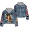 Lana Del Rey Hooded Denim Jacket IDF940797 Idea Fanatic