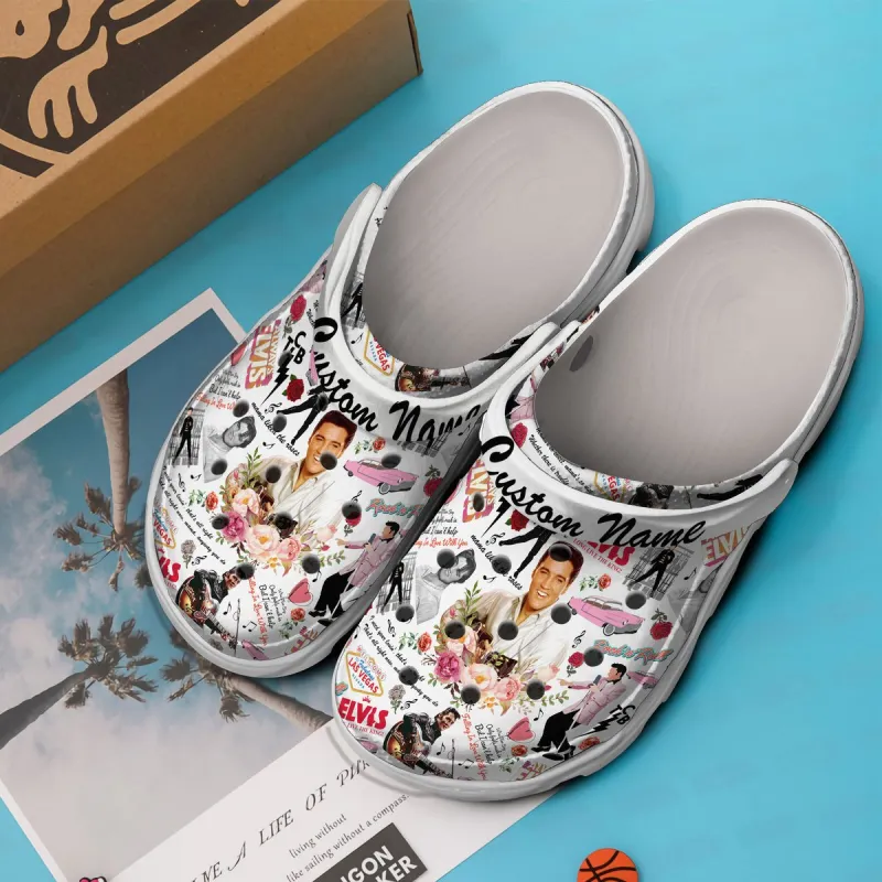 Premium Elvis Presley Custom Clogs La Idea Fanatic