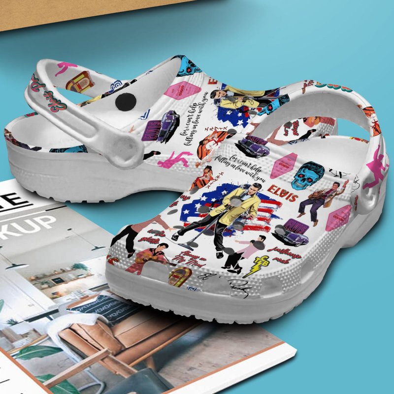 Premium Elvis Presley Clogs Mh (2) Idea Fanatic