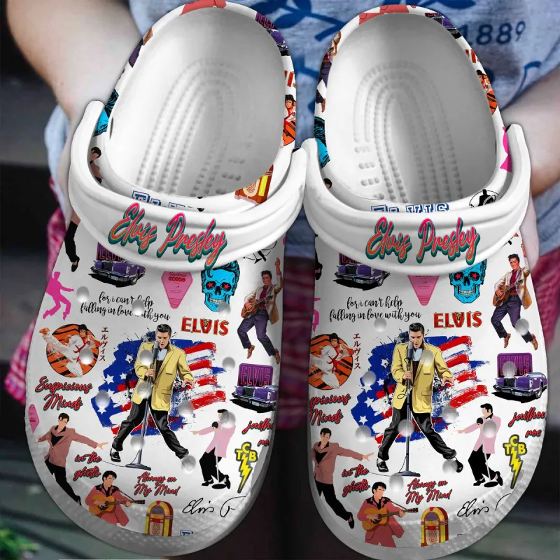 Premium Elvis Presley Clogs Mh (2) Idea Fanatic