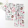 Premium Elvis Presley Ss Button Pajamas Set Tmn Idea Fanatic