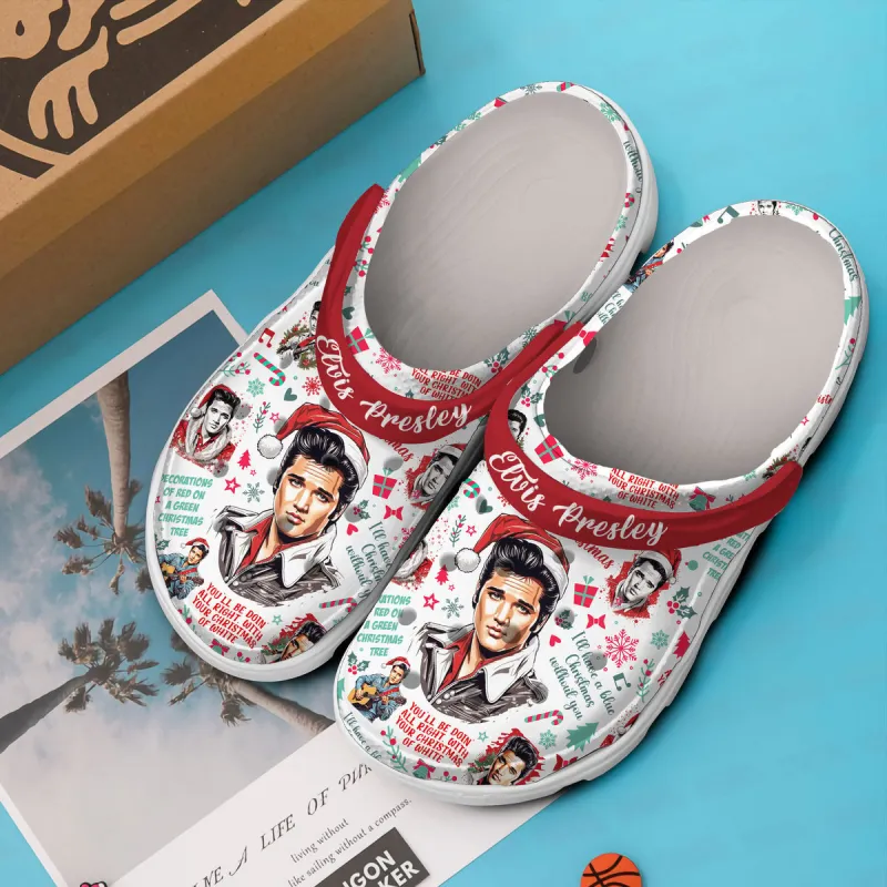 Premium Elvis Presley Clogs Tmn Idea Fanatic