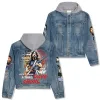 Foo Fighters Hooded Denim Jacket IDF941871 Idea Fanatic