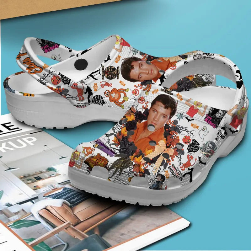 Premium Elvis Presley Halloween Clogs La Idea Fanatic