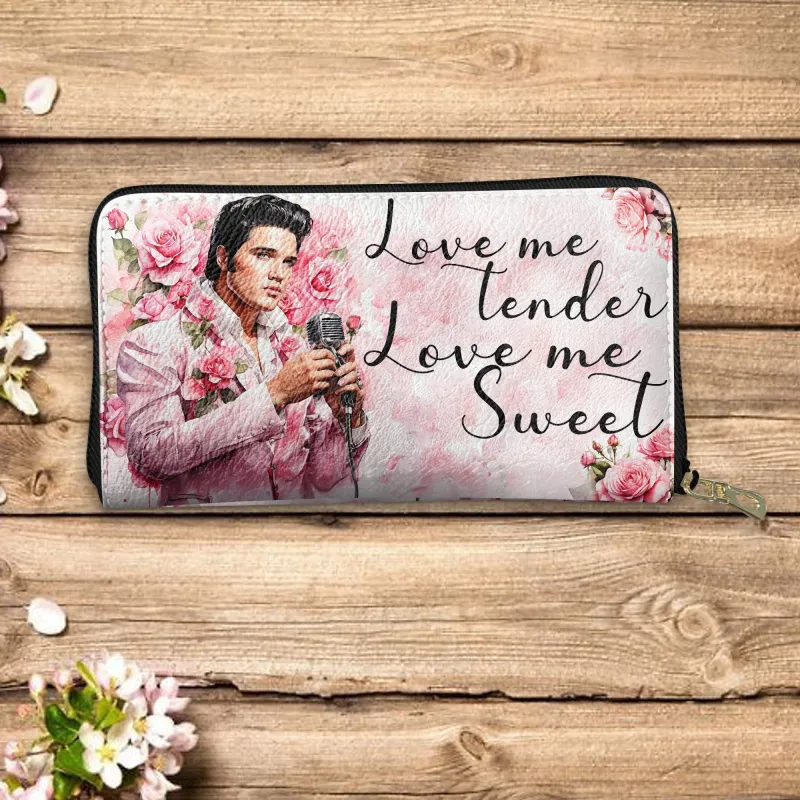 Elvis Presley Zip Around Wallet IDF909028 Idea Fanatic