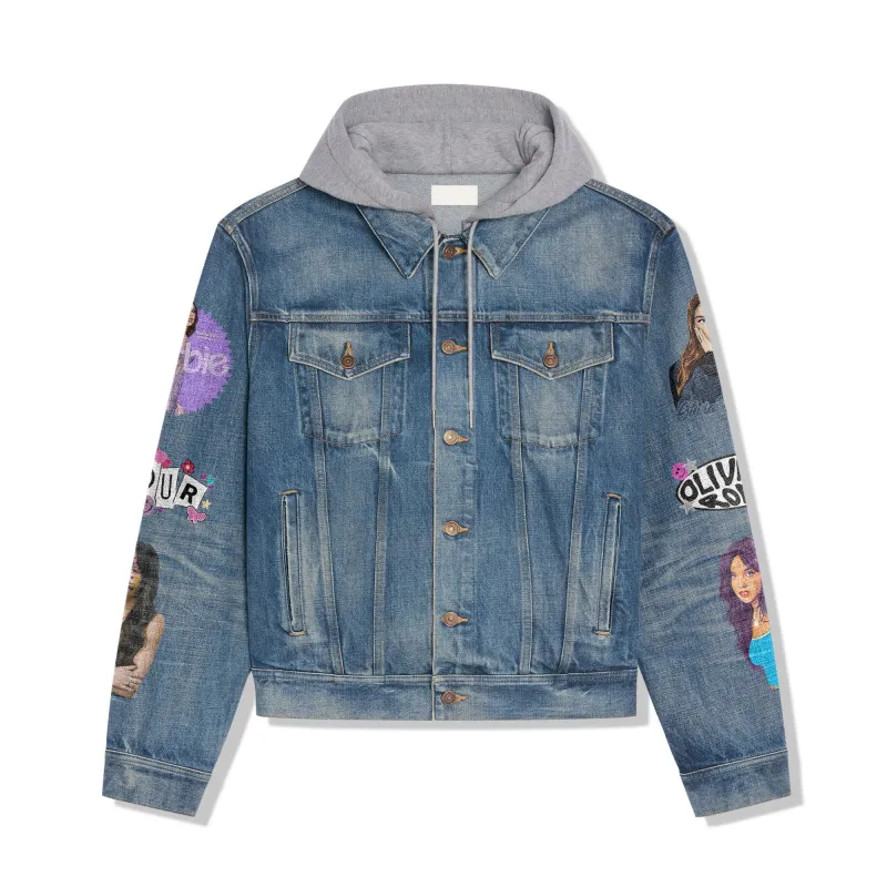 Olivia Rodrigo Hooded Denim Jacket IDF942575 Idea Fanatic