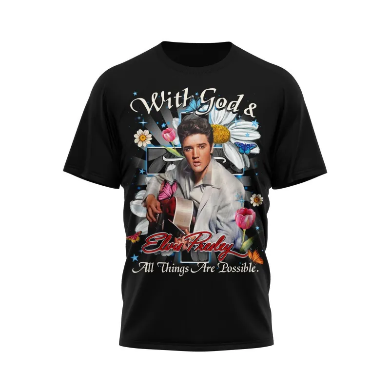 Premium Elvis Presley 2D Shirt La (2) Idea Fanatic