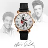 Elvis Presley Black Stainless Steel Hand Watch IDF911924 Idea Fanatic