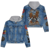 Foo Fighters Hooded Denim Jacket IDF942801 Idea Fanatic