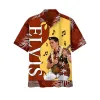 Premium Elvis Presley Button Up Hawaiian Shirt Tht (2) Idea Fanatic