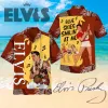 Premium Elvis Presley Button Up Hawaiian Shirt Tht Idea Fanatic