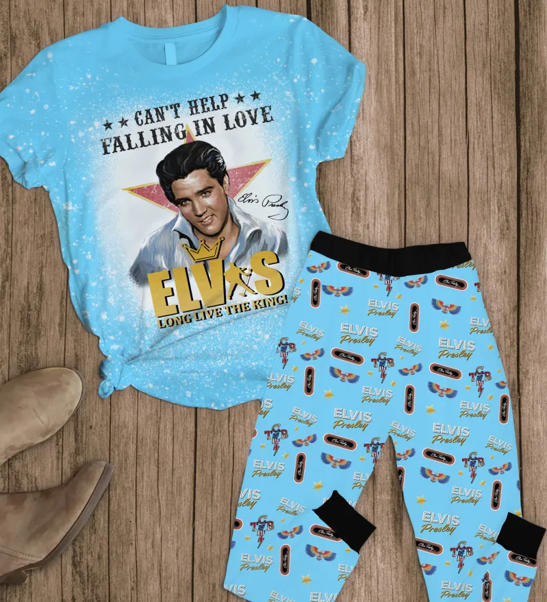 Premium Elvis Presley Pajamas Dt (2) Idea Fanatic