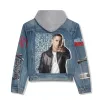 Eminem Hooded Denim Jacket IDF938337 Idea Fanatic